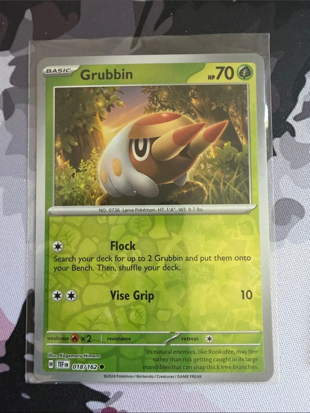 Grubbin & Charjabug Pokémon Lot | Radiant Reverse Holo Cards ✨5/$25✨